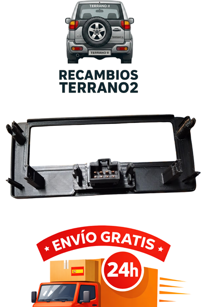 Marco Adaptador Radio 1 DIN Nissan Terrano 2 R20 - Ref. 68470-0X800