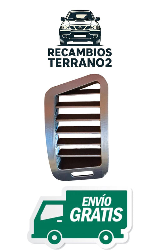 Aireador izquierdo de salpicadero Nissan Terrano 2 R20 - detalle rejillas