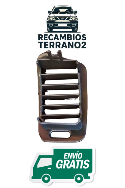 Aireador izquierdo de salpicadero Nissan Terrano 2 R20 - vista lateral