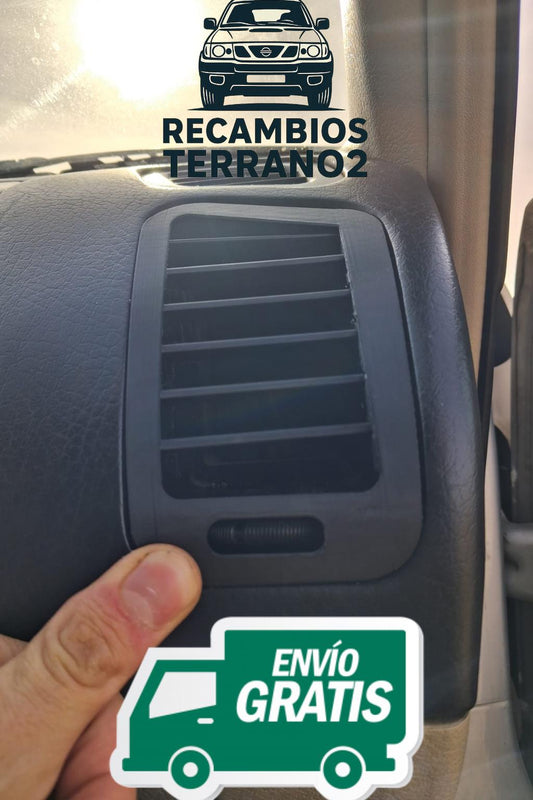 Aireador derecho de salpicadero Nissan Terrano 2 R20 - vista frontal