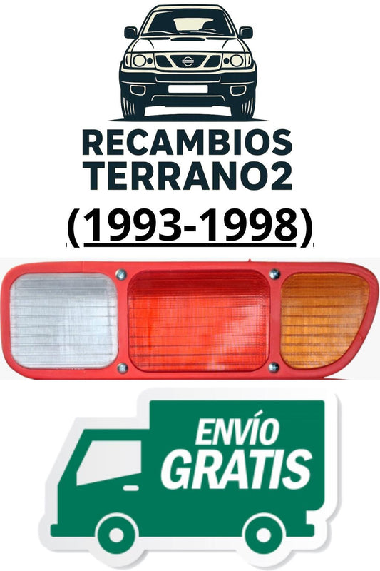 Piloto trasero derecho replica Nissan Terrano 2 93-98 - vista frontal